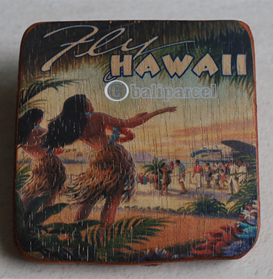 Wooden Art Print Coaster, The Original Photo Can Be Printed To The Wood, If Any Custom Photos We Can Print It, Is Made From Albesia Wood