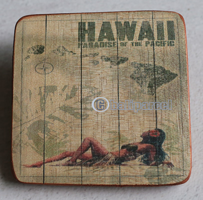 Wooden Art Print Coaster, The Original Photo Can Be Printed To The Wood, If Any Custom Photos We Can Print It, Is Made From Albesia Wood