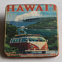 Wooden Art Print Coaster, The Original Photo Can Be Printed To The Wood, If Any Custom Photos We Can Print It, Is Made From Albesia Wood