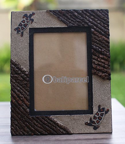 Picture Frame, Handmade With Sand