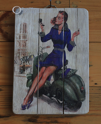 Wooden Art Print Wall Ornament, The Original Photo Can Be Printed To The Wood, If Any Custom Photos We Can Print It, Is Made From Albesia Wood