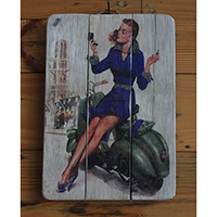 Wooden Art Print Wall Ornament, The Original Photo Can Be Printed To The Wood, If Any Custom Photos We Can Print It, Is Made From Albesia Wood