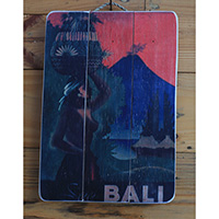 Wooden Art Print Wall Ornament, The Original Photo Can Be Printed To The Wood, If Any Custom Photos We Can Print It, Is Made From Albesia Wood