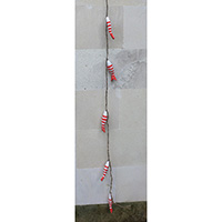 Wooden Wallhanging Fish, Hanmade From Albesia Wood With Stone