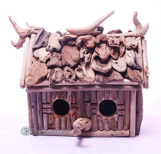 Driftwood Bird House