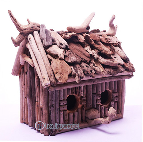 Driftwood Bird House