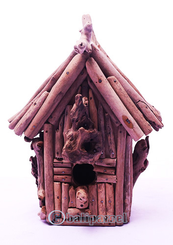 Driftwood Bird House