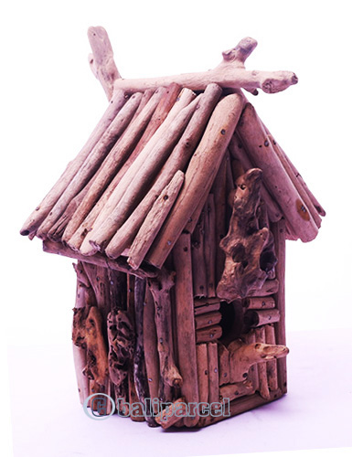 Driftwood Bird House