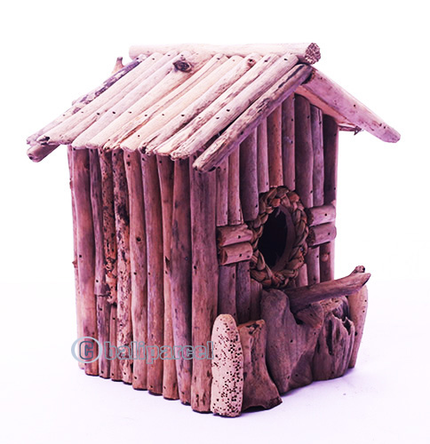 Driftwood Bird House