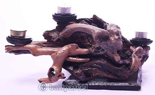 Driftwood Candle Holder