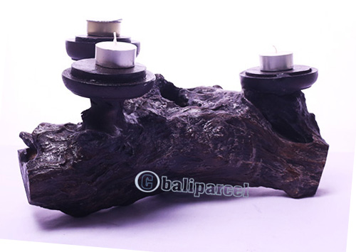 Driftwood Candle Holder