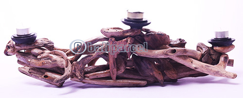 Driftwood Candle Holder