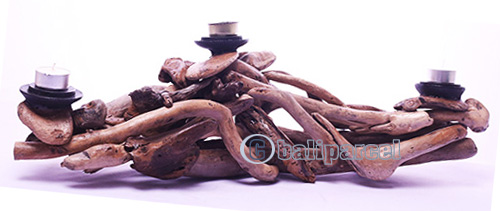 Driftwood Candle Holder