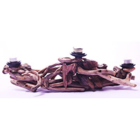 Driftwood Candle Holder