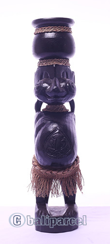 Wooden Primitive, Handcarved From Albesia Wood