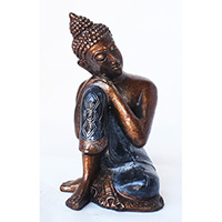 Resin Buddha, Untique Navy