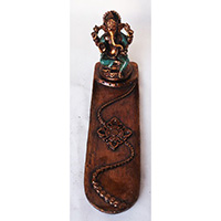 Resin Ganesha, Untique Blue