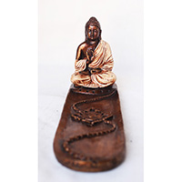 Resin Buddha, Untique Cream