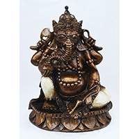 Resin Ganesha, Untique Cream