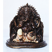 Resin Ganesha, Untique Cream