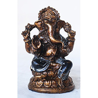 Resin Ganesha, Untique Navy