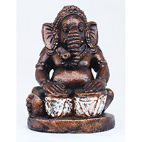Resin Ganesha, Untique Cream