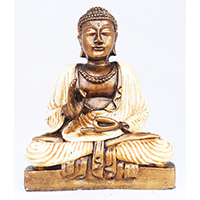 Resin Buddha, Untique Cream
