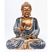 Resin Buddha, Untique Navy