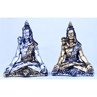 Resin Siwa, Untique Silver And Gold