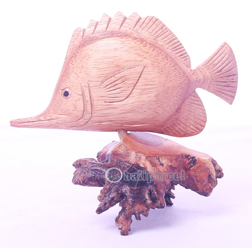 Wooden Fish With Parasite Wood