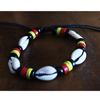 Wooden With String Bracelet