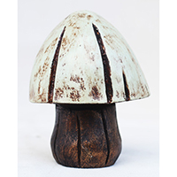 Resin Mushroom, Untique Turquoise
