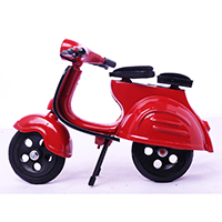 Miniatur Motor Cycle, Hand Made From Metal