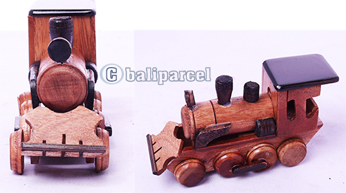 Wooden Train, Hand Made From Albesia Wood
