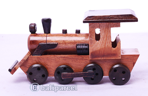 Wooden Train, Hand Made From Albesia Wood