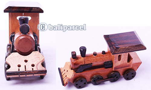 Wooden Train, Hand Made From Albesia Wood