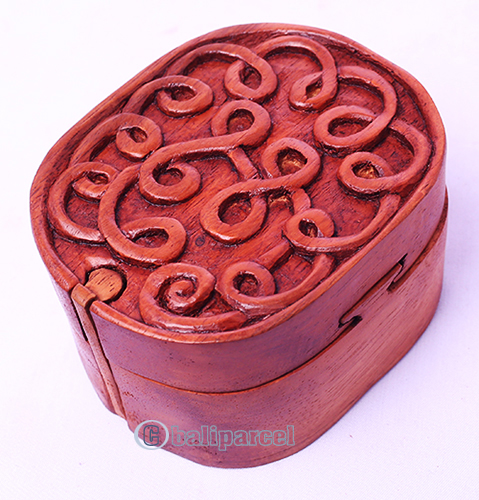 Wooden Box, Hand Made From Suar Wood