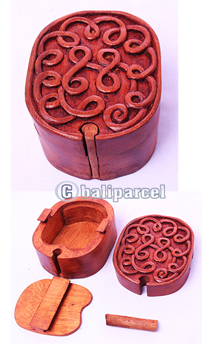 Wooden Box, Hand Made From Suar Wood