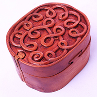 Wooden Box, Hand Made From Suar Wood