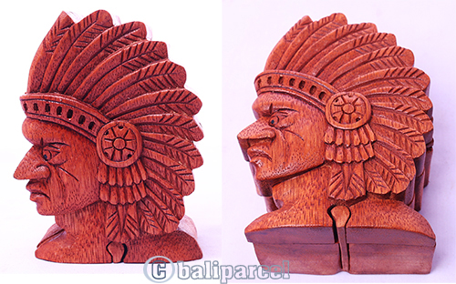Wooden Box, Hand Made From Suar Wood