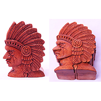Wooden Box, Hand Made From Suar Wood