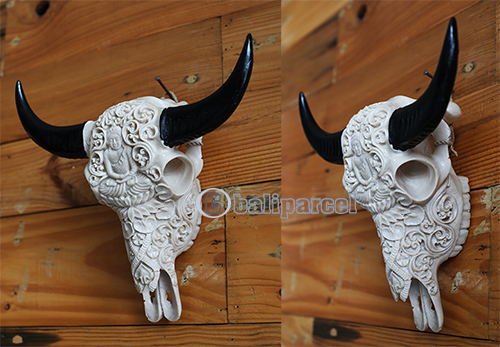 Wooden Mask, Hand Carved From Resin