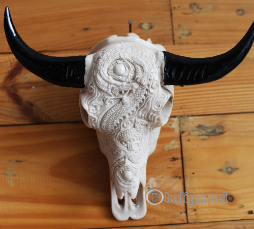 Wooden Mask, Hand Carved From Resin