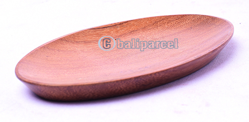 Wooden Soap Dish, Hand Carved From Teak Wood Wood 