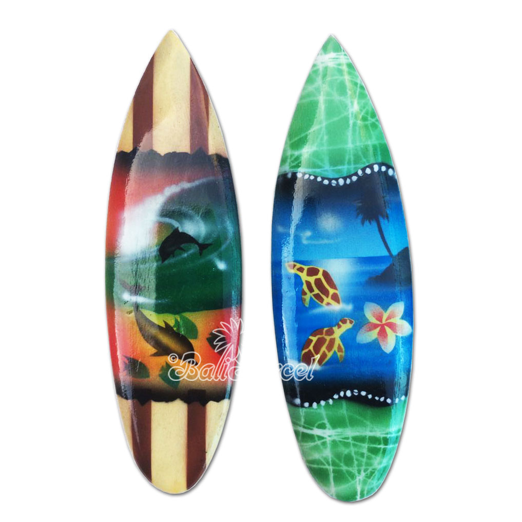 Magnet With Airbrushed, Handcarved From Pinus Wood