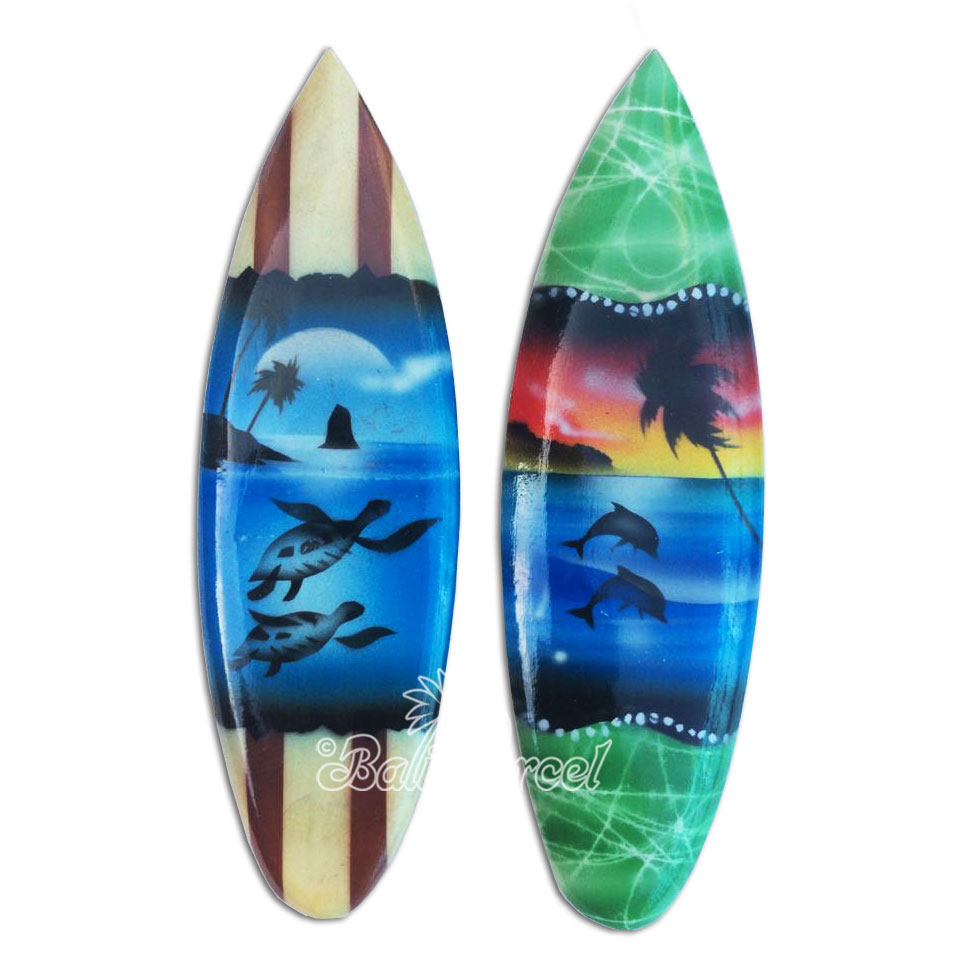 Magnet With Airbrushed, Handcarved From Pinus Wood