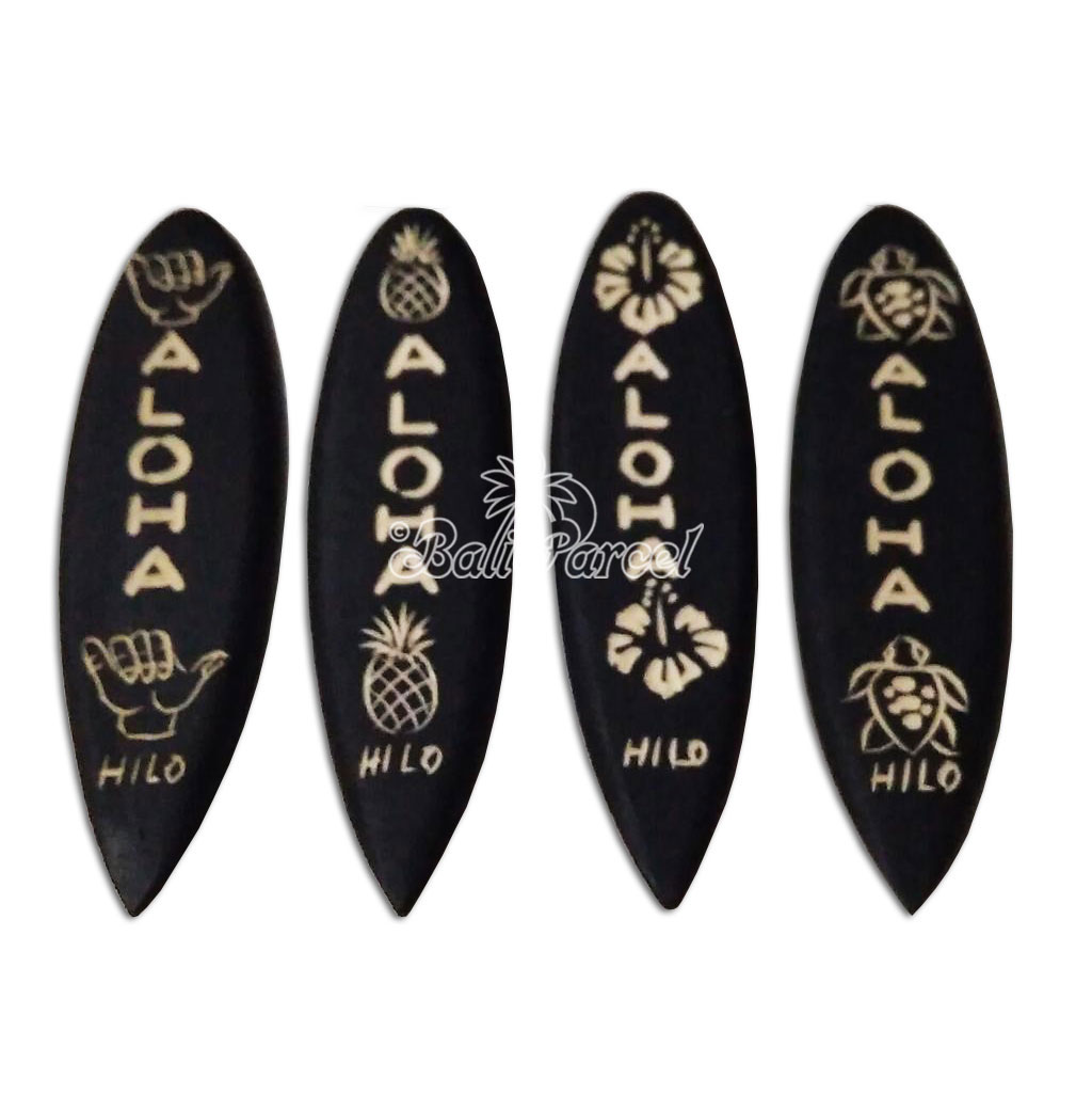 Magnet With Carving, Handcarved From Pinus Wood
