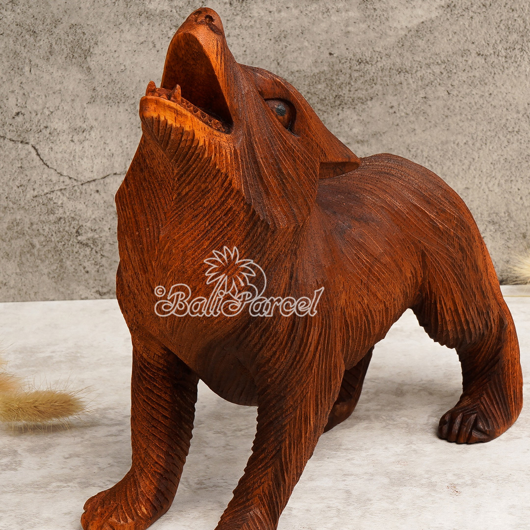 Wooden Animal, Handmade From Suar Wood