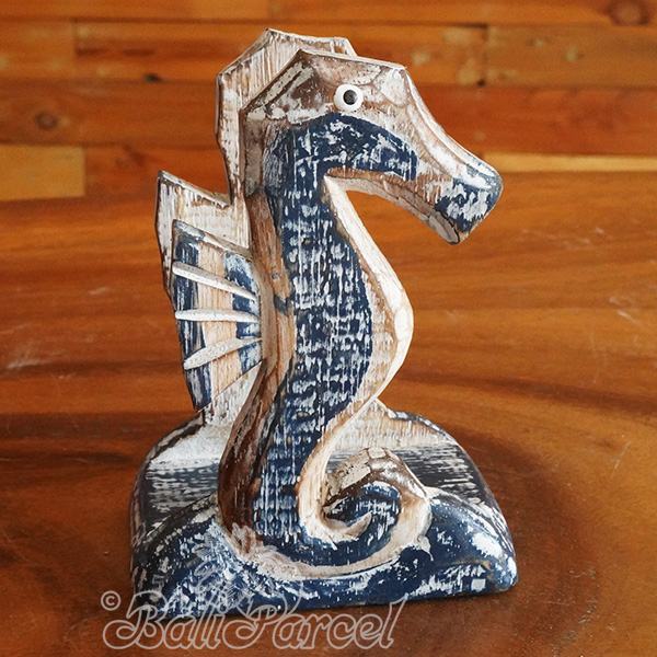 Wooden Serviette Holder, Handmade From Albesia Wood