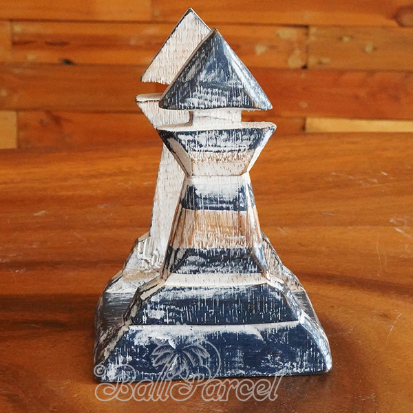 Wooden Serviette Holder, Handmade From Albesia Wood